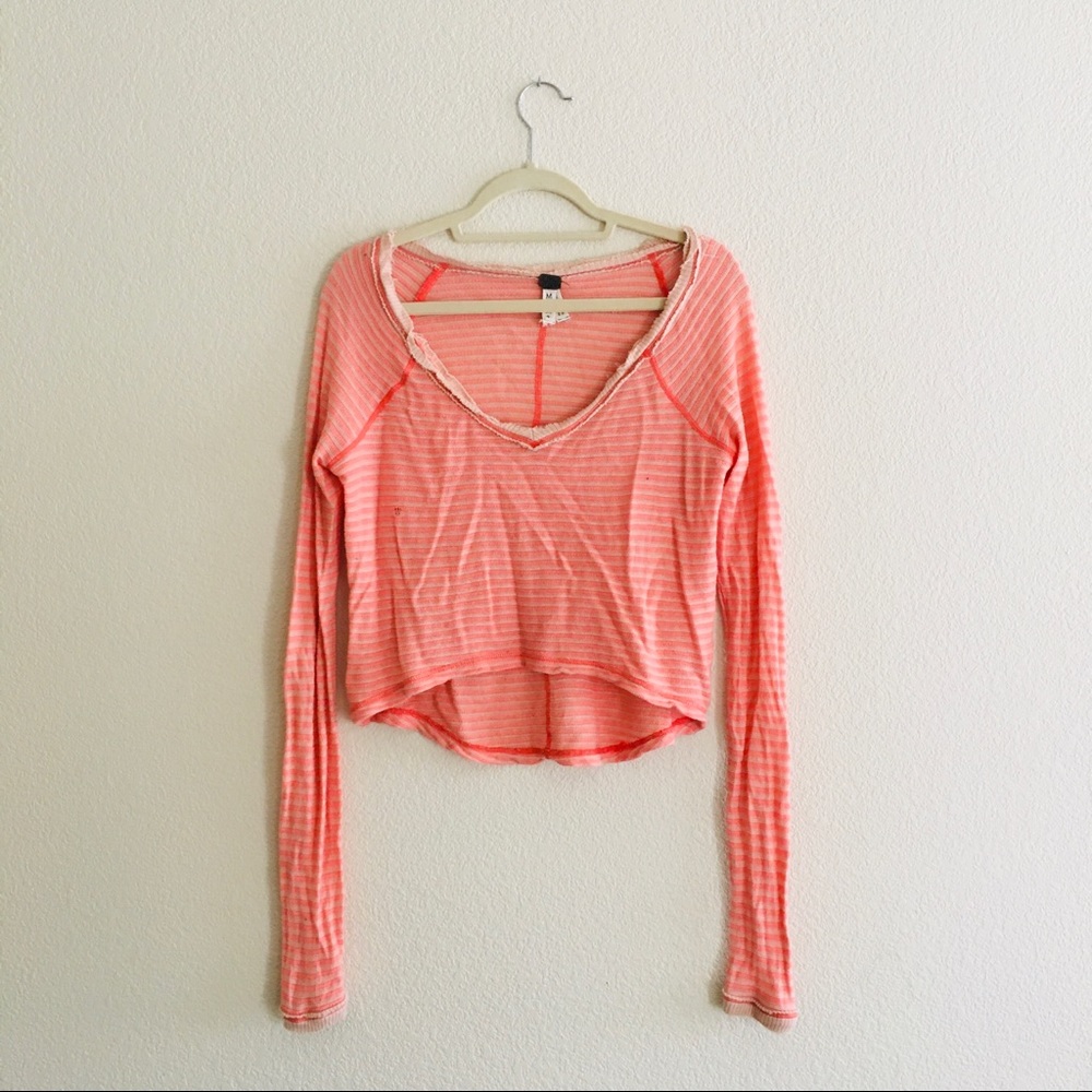 Free People Crop Long Sleeve